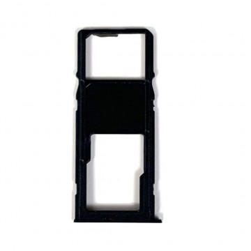 Tiroir Simple SIM pour Samsung Galaxy A21 Noir