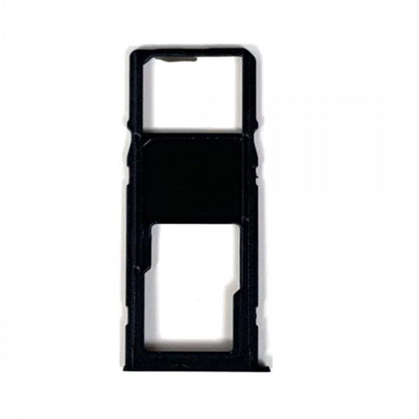Tiroir Simple SIM pour Samsung Galaxy A21 Noir