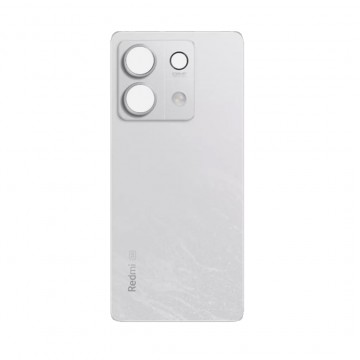 Vitre arrière (Cache batterie) avec Lentille Caméra pour Redmi Note 13 5G Blanc