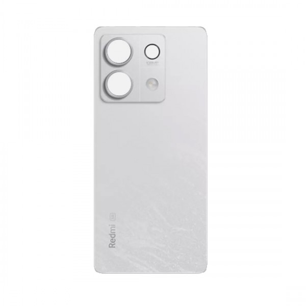 Vitre arrière (Cache batterie) avec Lentille Caméra pour Redmi Note 13 5G Blanc