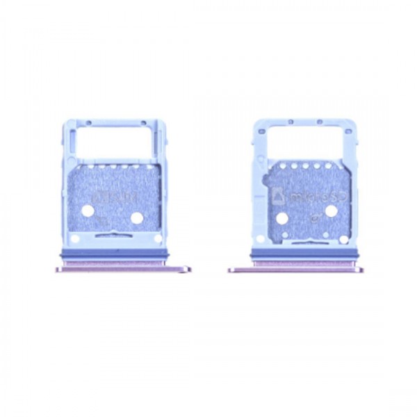 Tiroir carte sim pour Samsung Galaxy Tab S6 T865 Rose