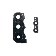 Lentille en Verre Caméra Arrière Samsung Galaxy A23 A235 - compatible Noir