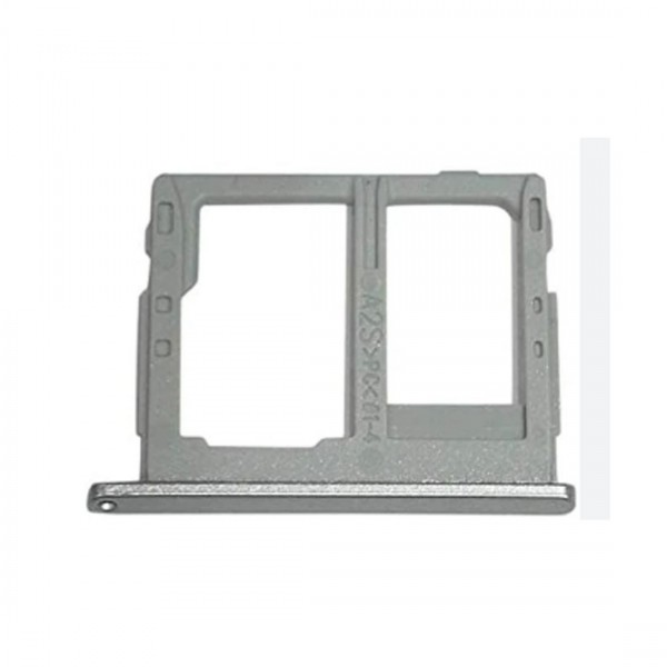 Tiroir SIM + Micro SD pour Samsung Galaxy Tab A 8.0 2018 T387 Argent