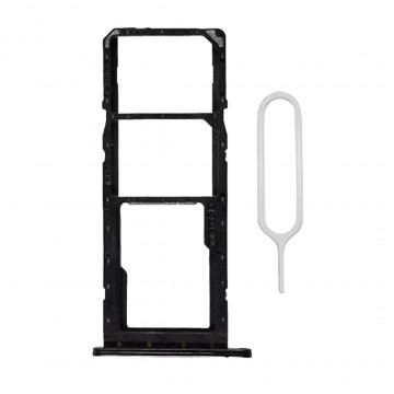 Tiroir SIM Samsung Galaxy A04e A042 Double Sim Noir - Envoi gratuit 24h