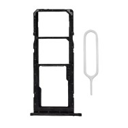Tiroir Carte SIM Samsung Galaxy A04e A042 Double Sim Noir