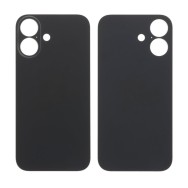 Vitre Arrière (Cache Batterie) pour iPhone 16 Noir avec Gros Trou