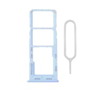 Tiroir double SIM Samsung Galaxy A23 A235 Bleu