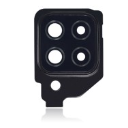 Lentille Caméra arrière avec contour pour Samsung Galaxy A22 Noir