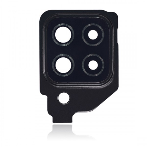 Lentille Caméra arrière avec contour pour Samsung Galaxy A22 Noir