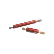 Touches latérales Samsung Galaxy A02s Rouge