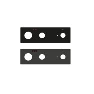 Lentille Caméra Arrière Premium pour Google Pixel 6 - Noire (Sans Châssis)