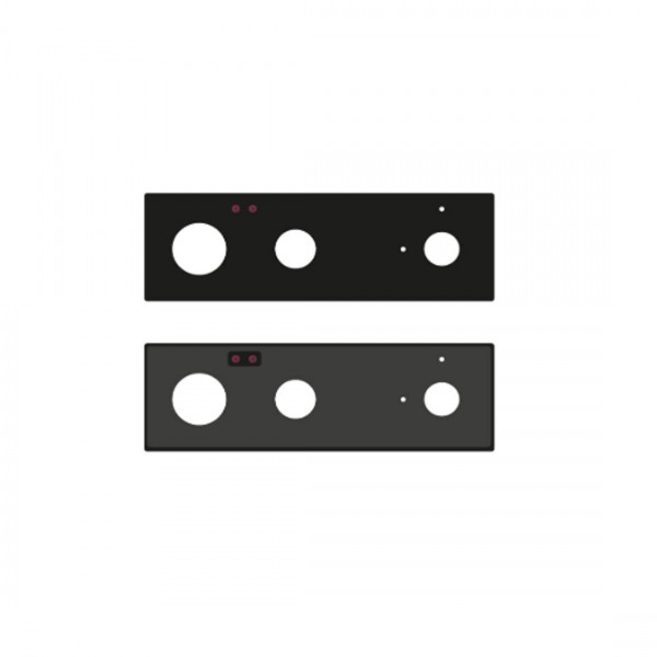 Lentille Caméra Arrière Premium pour Google Pixel 6 - Noire (Sans Châssis)