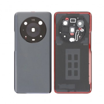 Vitre Arrière Caméra pour Honor Magic4 Pro Noir +Lentille