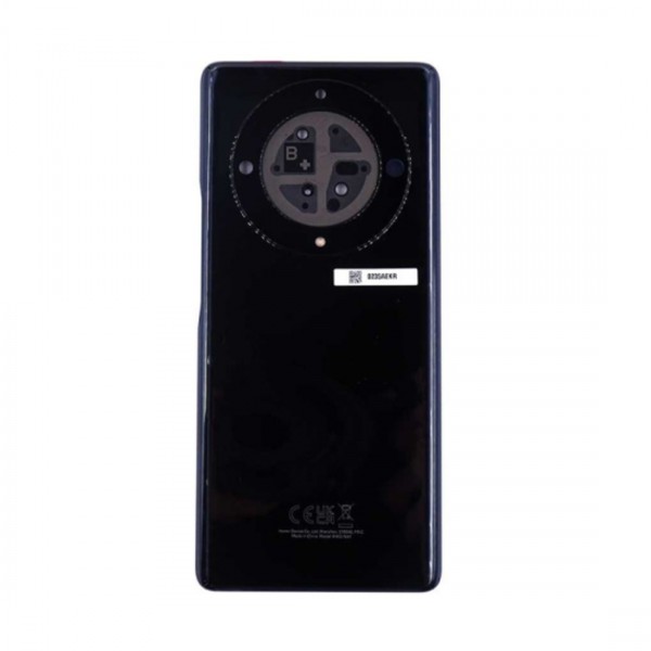 VITRE ARRIÈRE CACHE BATTERIE POUR HONOR MAGIC5 LITE NOIR MINUIT BLACK + LENTILLE