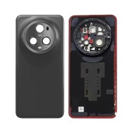 Vitre Arrière avec Lentille Caméra pour HONOR Magic5 Pro - Noir Minuit