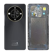 Vitre Arrière avec Lentille Caméra pour HONOR Magic6 Lite - Noir Minuit