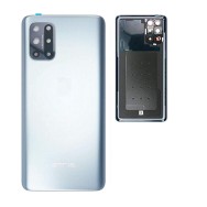 Vitre Arrière avec Lentille Caméra pour OnePlus 8T - Silver Lunaire