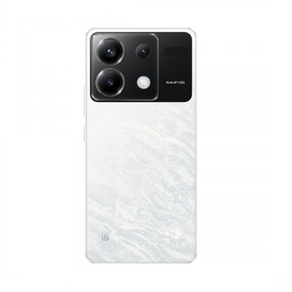 Vitre Arrière avec Lentille Caméra pour Xiaomi POCO X6 - Blanc