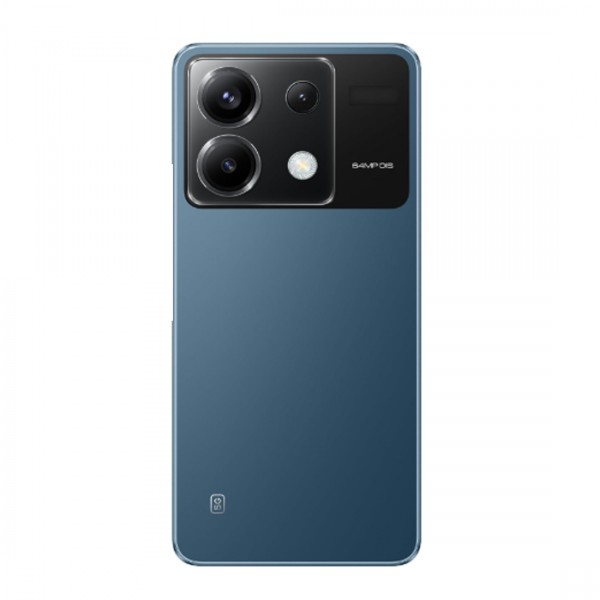 Vitre Arrière avec Lentille Caméra pour Xiaomi POCO X6 - Bleu