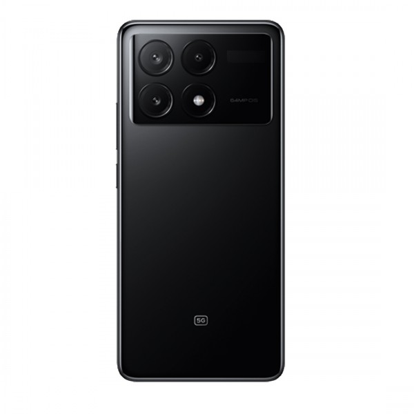 Vitre Arrière avec Lentille Caméra pour Xiaomi POCO X6 Pro - Noir
