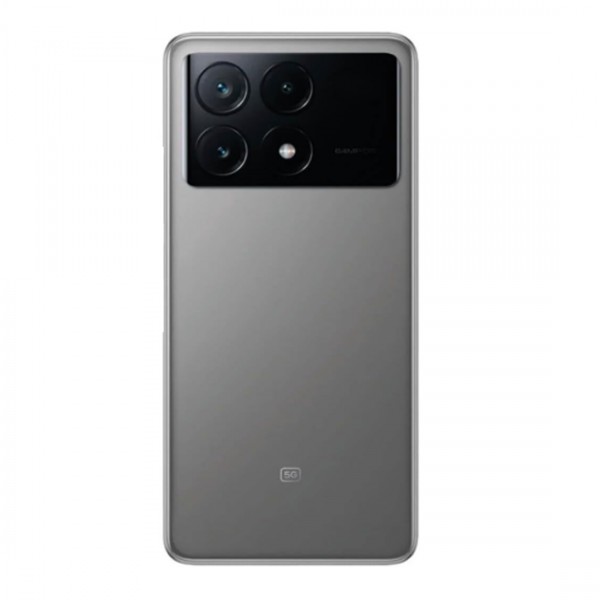 Vitre Arrière avec Lentille Caméra pour Xiaomi POCO X6 Pro - Gris