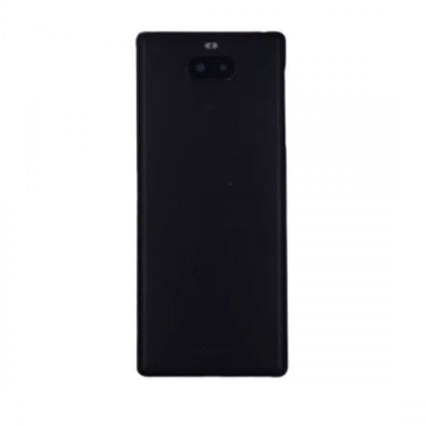 Vitre Arrière avec Lentille Caméra pour Sony Xperia 10 - Noir