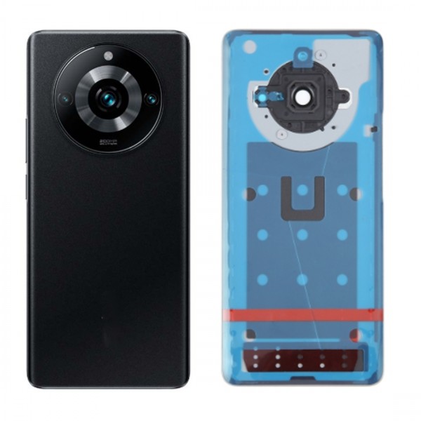 Vitre Arrière avec Lentille Caméra pour Realme 11 Pro+ - Astral Black