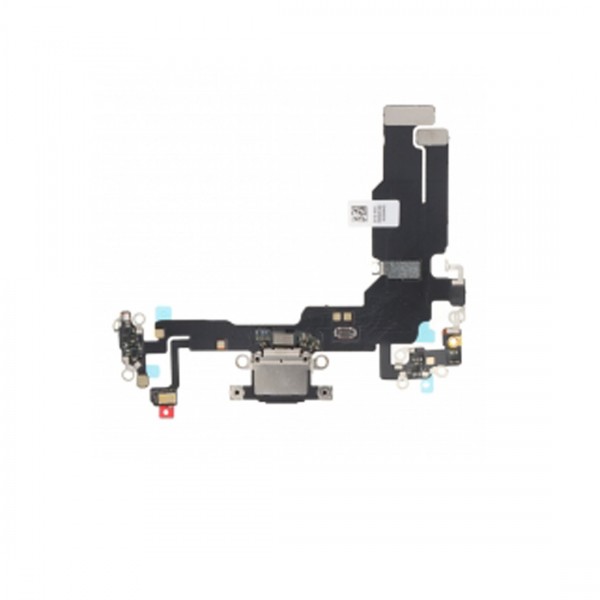 Connecteur de charge pour iPhone 15 - Noir
