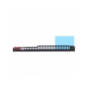 Écouteur Anti-Poussière en Maille pour iPhone 15/15 Plus - Noir
