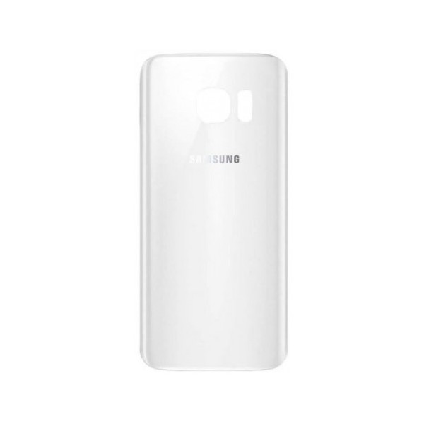 Vitre arrière pour Samsung Galaxy S7 Blanc G930F