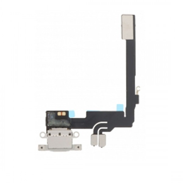 Nappe connecteur de charge pour iPhone 16 Pro Blanc Titanium