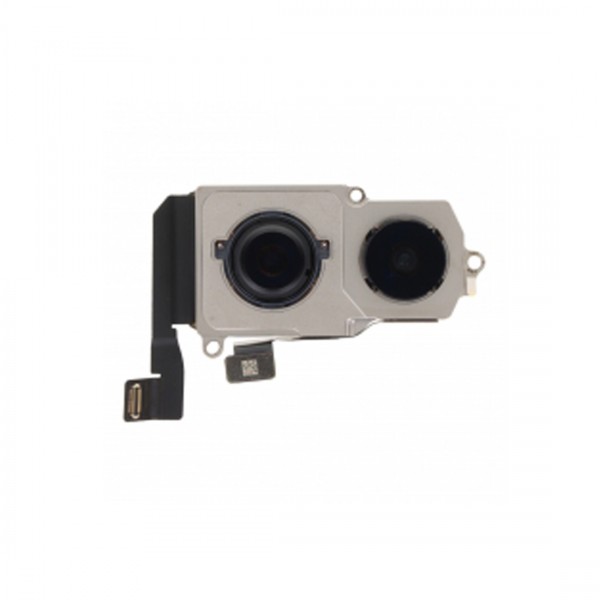 Caméra arrière complète 48 MP + 12 MP pour iPhone 16