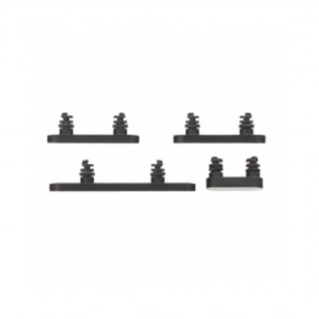 Boutons Touches Latérales pour iPhone 16/16 Plus - Noir