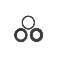 Lentille Caméra Arrière pour iPhone 16 Pro/16 Pro Max - Noir