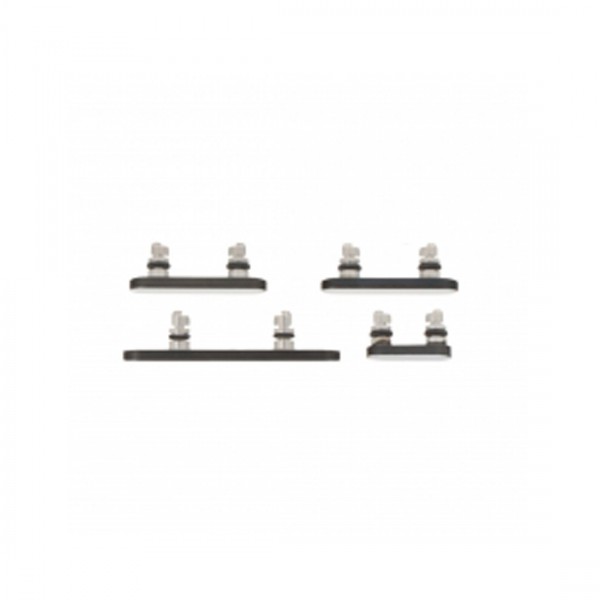 Boutons Touches Latérales pour iPhone 16 Pro/16 Pro Max - Noir Titane