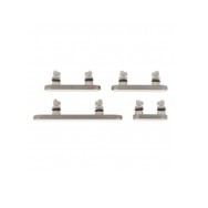 Boutons Touches Latérales pour iPhone 16 Pro/16 Pro Max - Titane Naturel