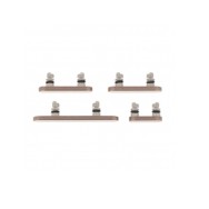 Boutons Touches Latérales pour iPhone 16 Pro/16 Pro Max - Titane Desert