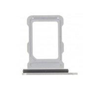 Tiroir Simple SIM pour iPhone 16 Pro/16 Pro Max - Blanc Titane