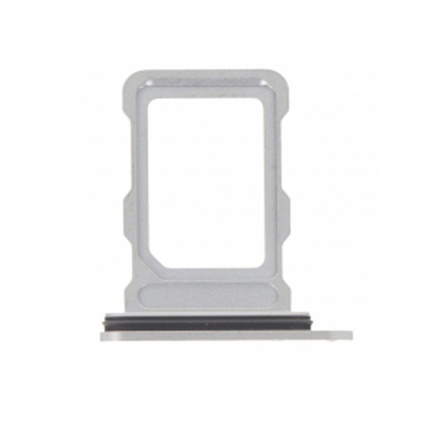 Tiroir Simple SIM pour iPhone 16 Pro/16 Pro Max - Blanc Titane