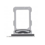 Tiroir Double SIM pour iPhone 16 Pro/16 Pro Max - Blanc Titane