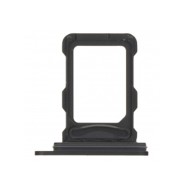 Tiroir Double SIM pour iPhone 16 Pro/16 Pro Max - Titane Noir
