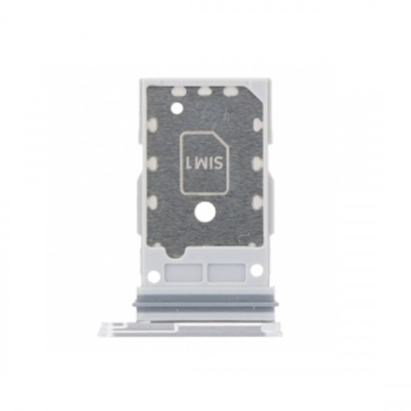 Tiroir carte sim pour Samsung Galaxy S24/S24+ Double sim Blanc