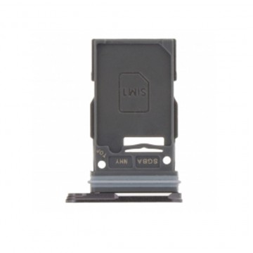 Tiroir SIM Samsung Galaxy S24 FE Simple carte Noir - Envoi gratuit 24h