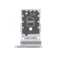 Tiroir carte SIM pour Samsung Galaxy S24 FE double carte Blanc