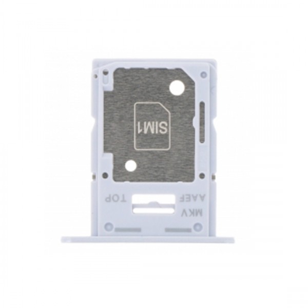 Tiroir carte sim pour Samsung Galaxy A15 5G A156 double carte argent