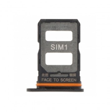 Tiroir SIM Xiaomi 12T/12T Pro double sim Noir - Envoi gratuit 24h