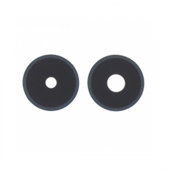 Lentille caméra arrière pour Xiaomi Redmi 14C noir 2pcs in one set