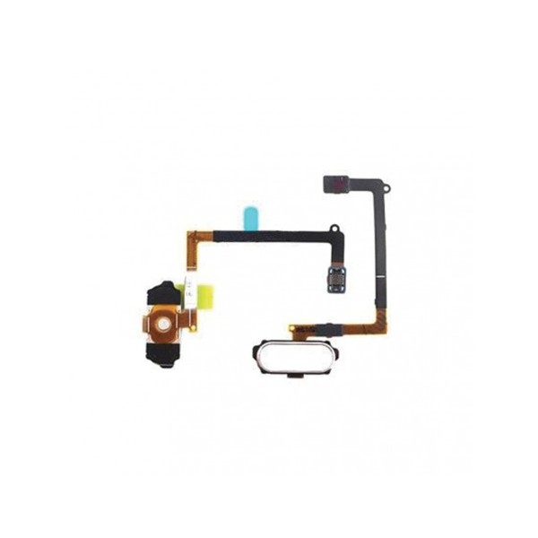 Nappe ID Touch + Bouton blanc pour Samsung Galaxy S6 G920