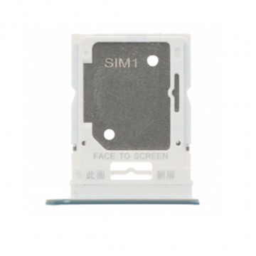 Tiroir carte sim pour Xiaomi Redmi Note 13 4G double sim bleu