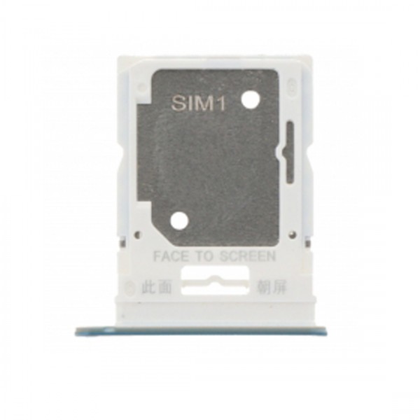 Tiroir carte sim pour Xiaomi Redmi Note 13 4G double sim bleu